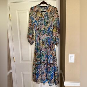 Zara Paisley Dress